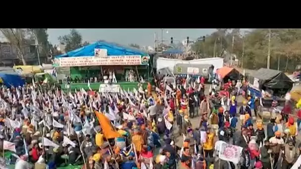 Grève des agriculteurs : affrontements à New Delhi
