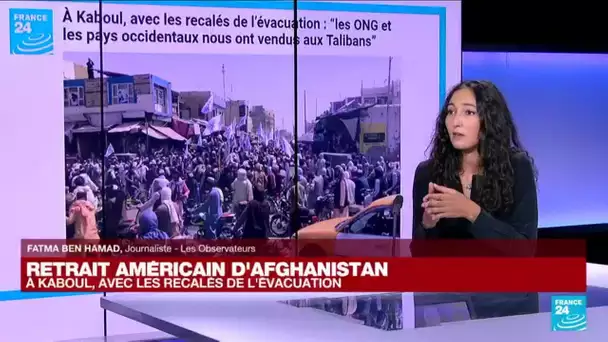 À Kaboul, avec les recalés de l’évacuation : “Les ONG et les pays occidentaux nous ont ven...