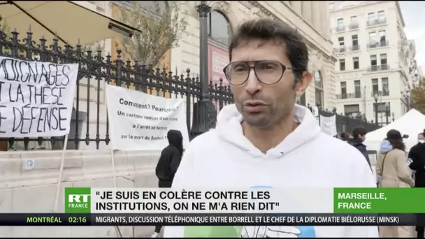 «En colère contre les institutions» : les proches de Souheil se mobilisent à Marseille