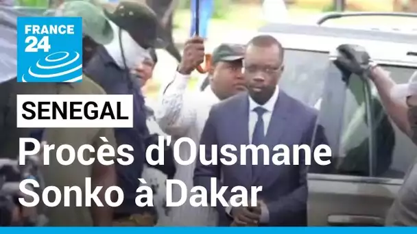 Procès d'Ousmane Sonko accusé de diffamation contre un ministre à Dakar • FRANCE 24