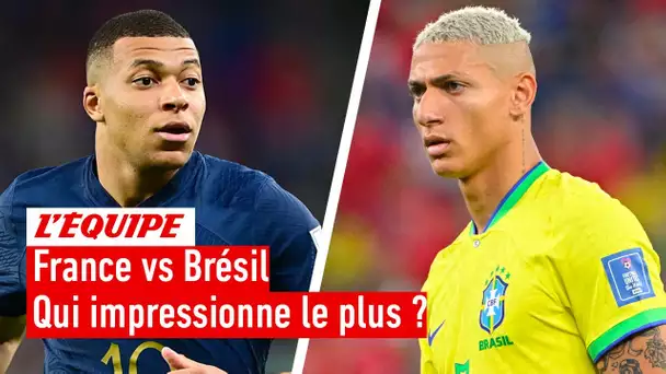 France vs Brésil : Quelle équipe impressionne le plus depuis le début de la Coupe du monde 2022 ?