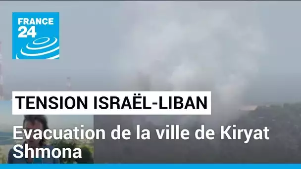 Tension Israël-Liban : évacuation de la ville de Kiryat Shmona, proche de la frontière