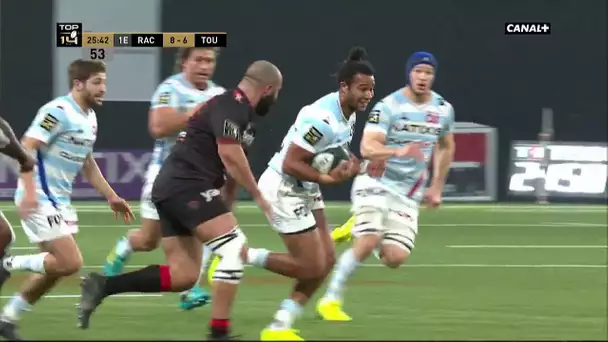 Essai de Teddy Thomas pour le Racing 92