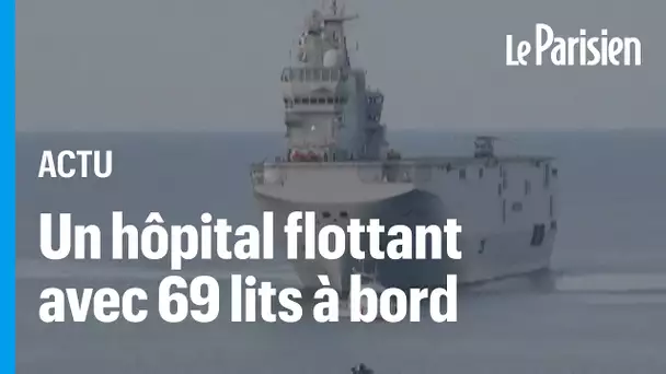 À quoi ressemble « le Tonnerre», ce navire militaire français en route vers Gaza ?