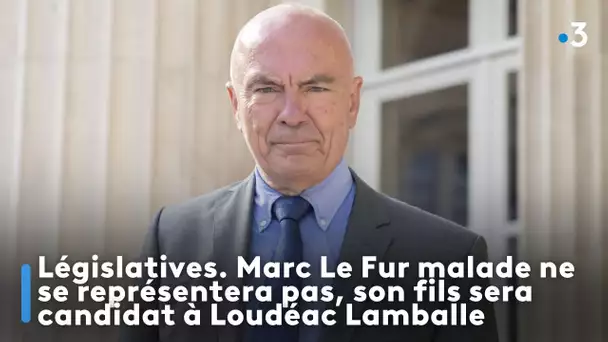 Législatives. Marc Le Fur malade ne se représentera pas, son fils sera candidat à Loudéac Lamballe