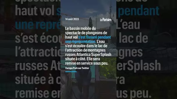 Une scène s’effondre à Europa Park en pleine représentation : sept personnes blessées