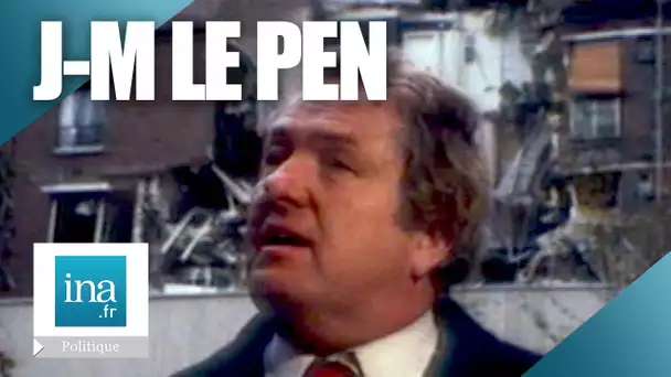 1976 : Explosion au domicile de Jean-Marie Le Pen | Archive INA