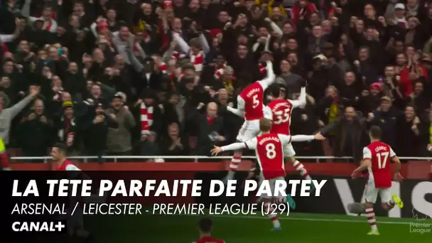 Le coup de tête rageur de Thomas Partey ! - Arsenal / Leicester - Premier League (J29)