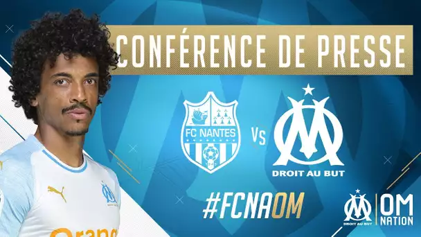 Nantes - OM | La Conférence de Luiz Gustavo et Rudi Garcia