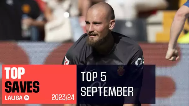 TOP Paradas Septiembre LALIGA EA Sports 2023/2024