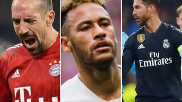 Ribery répond à ses détracteurs, Neymar juge le niveau de la L1, ramos repond a  l uefa