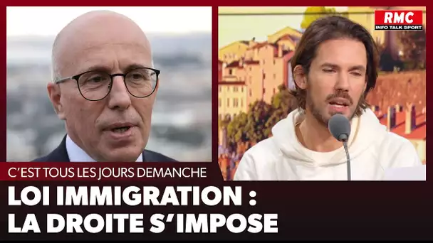 Arnaud Demanche : Loi immigration : la droite s'impose