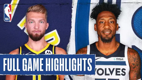 PACERS at TIMBERWOLVES | FULL GAME HIGHLIGHTS | January 15, 2020