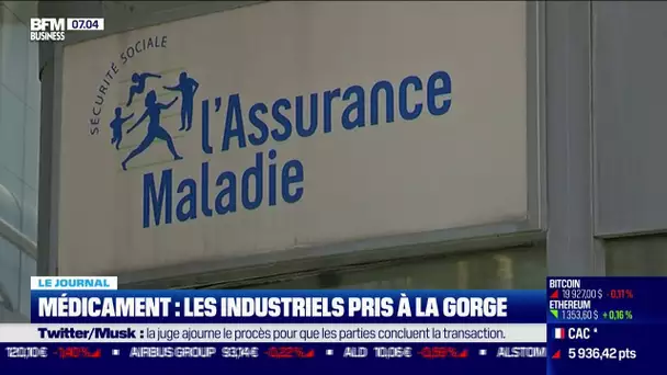 Médicament: les industriels pris à la gorge