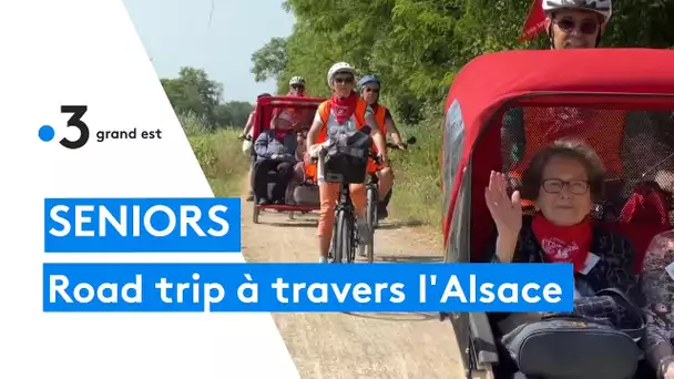 Seniors : un road trip en triporteur à travers l'Alsace