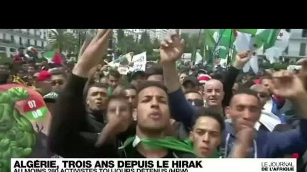 Algérie : le mouvement de protestation du Hirak fête ses trois ans • FRANCE 24