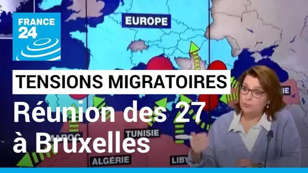 Tensions migratoires en Europe : une réunion extraordinaire des 27 prévue à Bruxelles