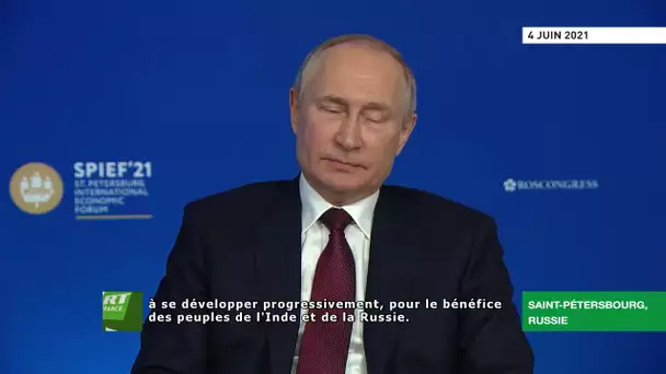 Défense, énergie, santé... Poutine loue la coopération économique entre la Russie et l'Inde