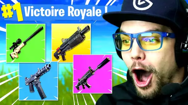 GAMEPLAY avec QUE les ANCIENNES ARMES de FORTNITE !!