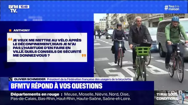 Quels conseils de sécurité pour faire du vélo en ville? BFMTV répond à vos questions