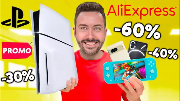Les meilleures offres tech AliExpress à ne pas rater ! (Apple, PS5....)