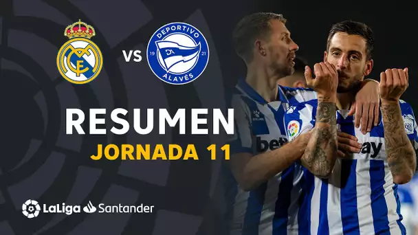 Resumen de Real Madrid vs Deportivo Alavés (1-2)