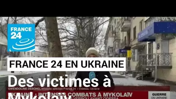 Ukraine : "À la morgue de Mykolaïv, il y a autant de corps de civils que de soldats" • FRANCE 24