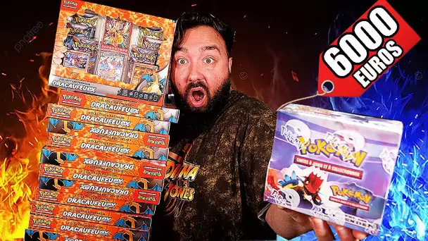 LE GRAAL ! OUVERTURE DE 10 COFFRET POKEMON PREMIUM DRACAUFEU EX + 1 BOOSTER ULTRA RARE !