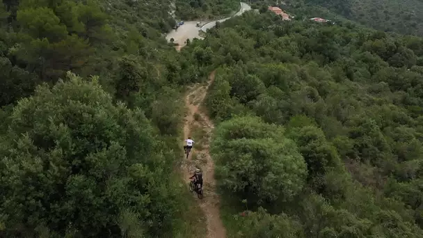 Peille (06) et ses pentes où naissent les champions de VTT