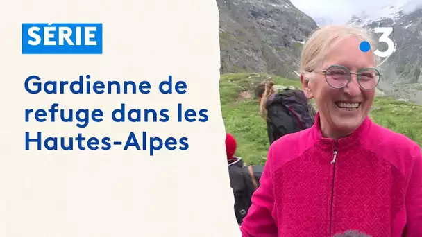 Portrait d'une gardienne de refuge dans les Hautes-Alpes