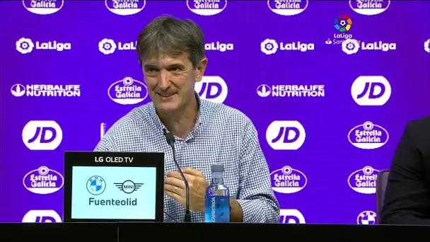 Rueda de prensa R. Valladolid CF vs Real Betis