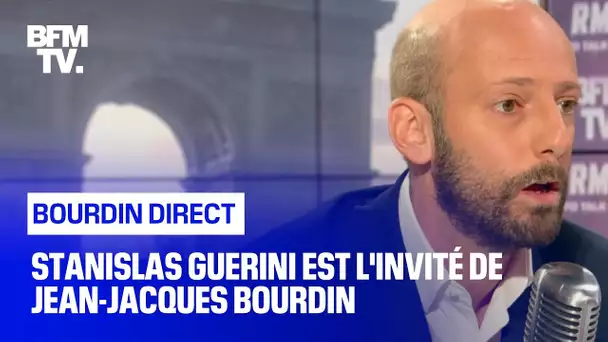 Stanislas Guerini face à Jean-Jacques Bourdin en direct