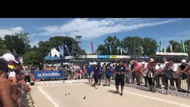 Mondial La Marseillaise à pétanque 2021, 8e de finale : meilleurs points de la partie Hatchadourian