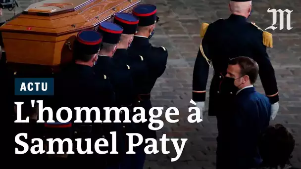 « Nous continuerons, professeur » : l’hommage d'Emmanuel Macron à Samuel Paty