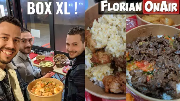 LUNCH BOX XL remplie de POULET COCO, CREVETTES ou BOEUF - MEILLEUR SNACK S03E08