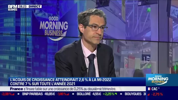 Nicolas Carnot (Insee) : L'Insee prévoit une croissance "modeste" de l'économie au second trimestre