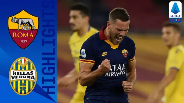 Roma 2-1 Hellas Verona | La Lupa fa tris e l’Europa si avvicina | Serie A TIM