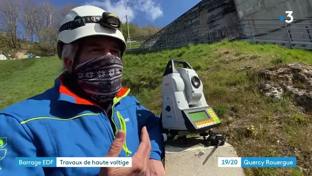 Les barrages vieillissent et doivent être surveillés de près : exemple sur celui de Maury en Aveyron