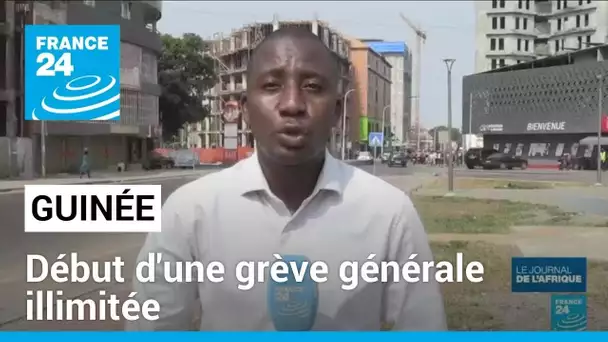 En Guinée, début d'une grève générale illimitée, deux jeunes tués • FRANCE 24