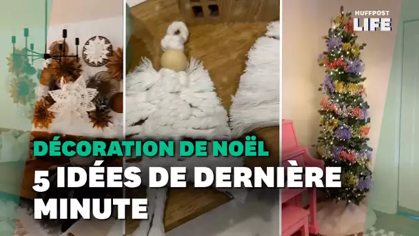 Pour finaliser votre décoration de Noël, voici 5 astuces