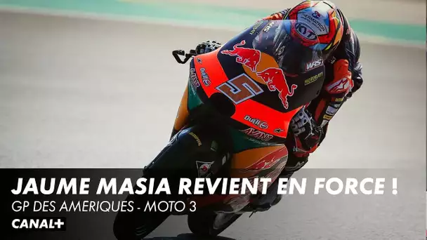 Jaume Masia s'impose dans une course complètement folle - GP des Amériques - Moto 3
