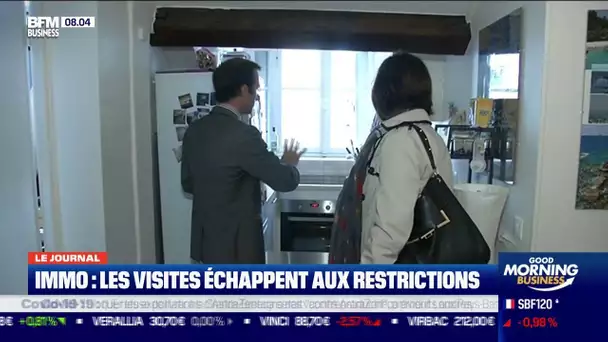 Les visites immobilières échappent aux restrictions sanitaires