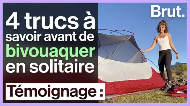 4 trucs à savoir avant de bivouaquer seul