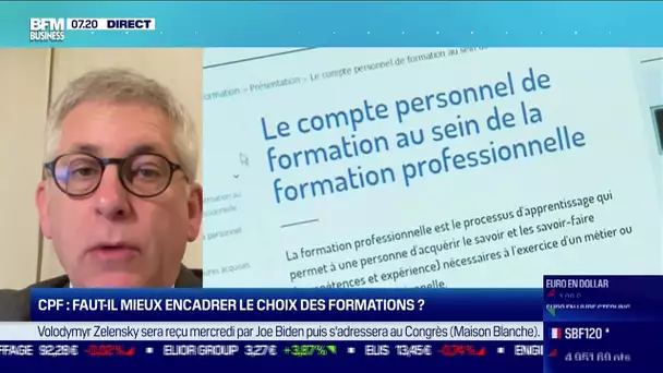 Frédéric Valletoux (Député): Pourquoi cette participation financière des salariés au CPF ?