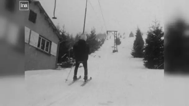 Quand il y avait encore de la neige au Haut-Folin dans le Morvan