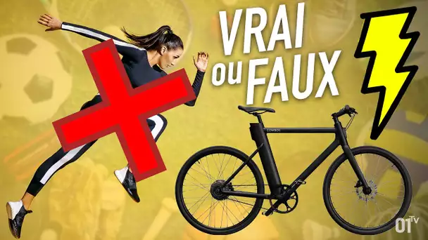 Vrai ou Faux : le vélo électrique, ce n'est pas du sport