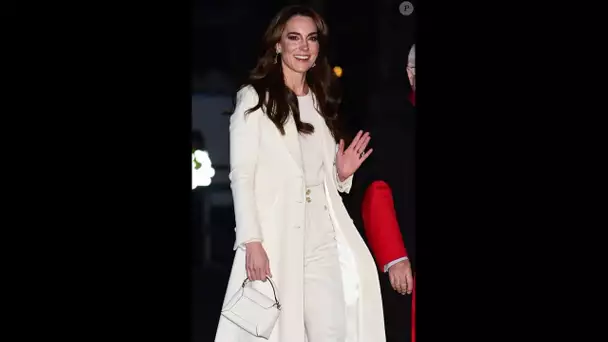 PHOTOS Kate Middleton angélique en total look blanc, les Anglais surpris par le comportement du pr
