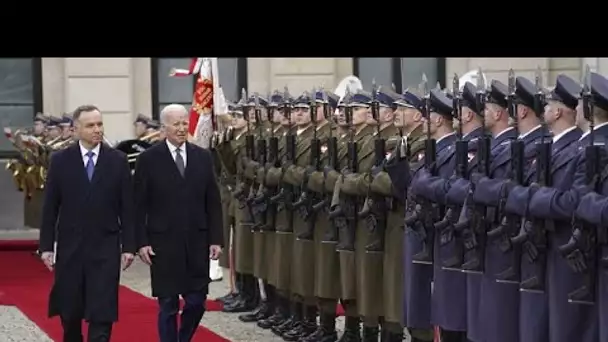 Discours de Joe Biden aux Polonais : l'Ukraine "reste libre"