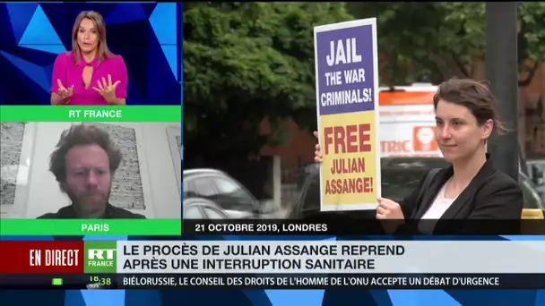 Procès Assange : «On espère un sursaut populaire mais aussi un sursaut de la justice»