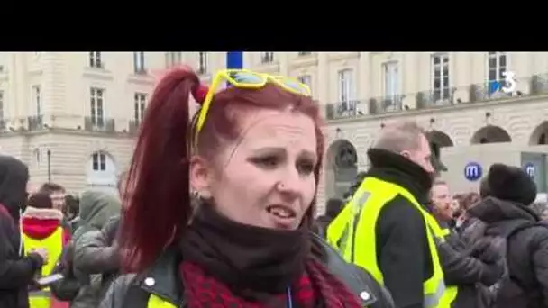 Manifestation des Gilets jaunes à Rennes - 15/02/2020